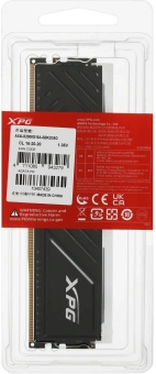 Память DDR4 8GB 3200MHz A-Data AX4U32008G16A-SBKD35G XPG Spectrix D35G RGB RTL Gaming PC4-25600 CL16 DIMM 288-pin 1.35В dual rank с радиатором Ret - купить недорого с доставкой в интернет-магазине
