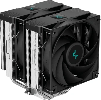 Устройство охлаждения(кулер) Deepcool AG620 Digital Soc-AM5/AM4/1151/1200/2066/1700 4-pin Al+Cu 260W 1370gr Ret - купить недорого с доставкой в интернет-магазине