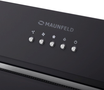 Вытяжка встраиваемая Maunfeld Trapeze 602IG черный управление: кнопочное (1 мотор) - купить недорого с доставкой в интернет-магазине