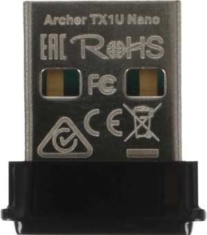 Сетевой адаптер Wi-Fi TP-Link Archer TX1U Nano AX300 USB 2.0 (ант.внутр.) 1ант. - купить недорого с доставкой в интернет-магазине