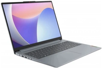 Ноутбук Lenovo IdeaPad Slim 3 15ABR8 Ryzen 7 7730U 16Gb SSD512Gb AMD Radeon Graphics 15.6" IPS FHD (1920x1080) без ОС grey WiFi BT Cam (82XM00CJRK) - купить недорого с доставкой в интернет-магазине