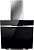 Вытяжка каминная Elica Majestic BL/A/60 нержавеющая сталь/черное стекло управление: сенсорное (1 мотор)
