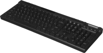 Клавиатура MSI STRIKE Pro W Silent механическая серый/черный USB беспроводная BT/Radio Multimedia for gamer LED (подставка для запястий) (S11-43RU210-CLA) кабель 2м - купить недорого с доставкой в интернет-магазине
