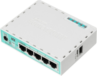 Роутер MikroTik hEX (RB750GR3) 10/100/1000BASE-TX белый - купить недорого с доставкой в интернет-магазине