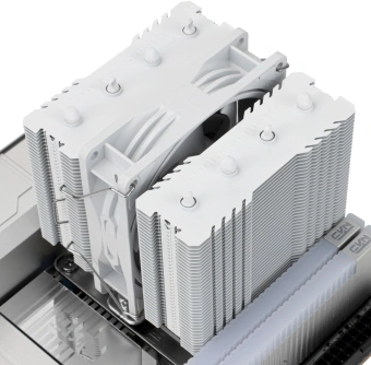 Устройство охлаждения(кулер) Thermalright Peerless Assassin 90 SE Soc-AM5/AM4/1200/1700/1851 белый 4-pin 23.85dB Al+Cu Ret (PA90-SE-WH) - купить недорого с доставкой в интернет-магазине