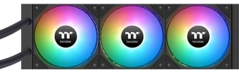 Система водяного охлаждения Thermaltake LA360-S ARGB Soc-AM5/AM4/1200/1700/1851 черный 4-pin 38.35dB Al LCD 360W Ret (CL-W462-PL12SW-A) - купить недорого с доставкой в интернет-магазине