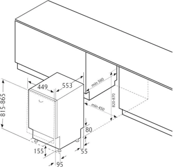 Посудомоечная машина встраив. Krona Kamaya 45 BI 1930Вт узкая - цена, купить или заказать с доставкой в интернет-магазине Посудомоечная машина встраив. Krona Kamaya 45 BI 1930Вт узкая - купить недорого с доставкой в интернет-магазине