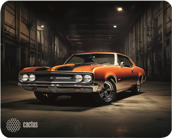 Коврик для мыши Cactus Orange Car 300x250x2мм (CS-MP-P06M) - купить недорого с доставкой в интернет-магазине
