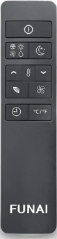 Кондиционер мобильный Funai Camomiru MAC-CM46HPNW белый площ.32м2 - купить недорого с доставкой в интернет-магазине
