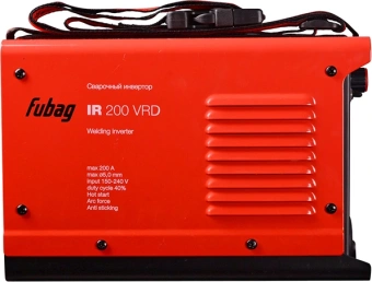 Сварочный аппарат Fubag IR 200 VRD инвертор ММА 8.1кВт - купить недорого с доставкой в интернет-магазине