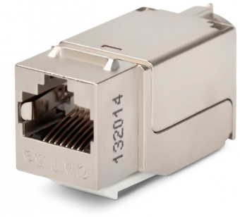 Модуль Hyperline KJNE-8P8C-C5E-90-SH-F-WH информ. KeystoneRJ45 кат.5E FTP стальной (упак.:1шт) - купить недорого с доставкой в интернет-магазине