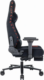 Кресло игровое A4Tech Bloody GC-670 черный искусственная замша крестов. металл подст.для ног - купить недорого с доставкой в интернет-магазине