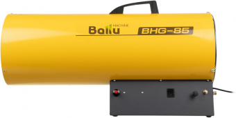 Тепловая пушка газовая Ballu BHG-85 желтый/черный - купить недорого с доставкой в интернет-магазине