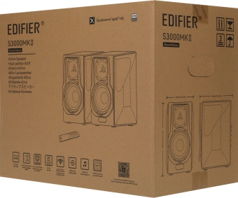 Колонки Edifier S3000MKII 2.0 т.дерево 256Вт BT - купить недорого с доставкой в интернет-магазине