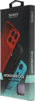 Чехол (клип-кейс) BoraSCO для Xiaomi Poco C65 Microfiber Case лавандовый (73024) - купить недорого с доставкой в интернет-магазине