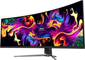 Монитор MSI 49" MPG 491CQP QD-OLED черный QD OLED LED 32:9 HDMI матовая HAS Piv 250cd 178гр/178гр 5120x1440 144Hz DP DQ USB 10.3кг - купить недорого с доставкой в интернет-магазине