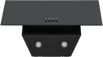 Вытяжка каминная Krona Jina 600 PB черный управление: кнопочное (1 мотор) - купить недорого с доставкой в интернет-магазине