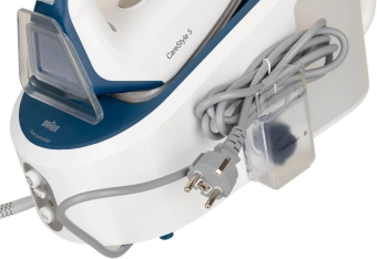 Парогенератор Braun IS5145WH 2400Вт белый/синий - купить недорого с доставкой в интернет-магазине