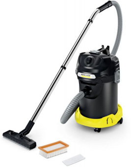 Строительный пылесос Karcher AD 4 Premium 600Вт (уборка: сухая) черный - купить недорого с доставкой в интернет-магазине