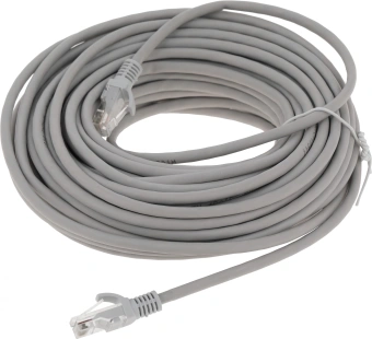 Патч-корд Premier PP31-15M-LSZH 1Гбит/с UTP 4 пары cat.5E CCA molded 15м серый RJ-45 (m)-RJ-45 (m) - купить недорого с доставкой в интернет-магазине