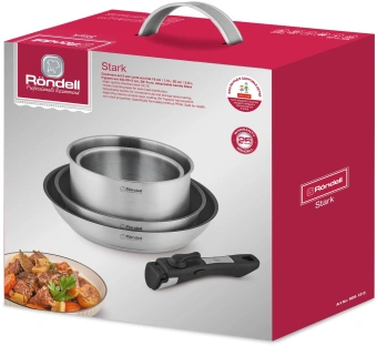 Набор посуды Rondell Stark RDS-1315 5 предметов - купить недорого с доставкой в интернет-магазине