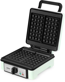 Вафельница Kitfort КТ-1693 1200Вт мятный - купить недорого с доставкой в интернет-магазине