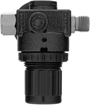 Регулятор давления для компрессоров Denzel R1500 1500л/мин черный - купить недорого с доставкой в интернет-магазине