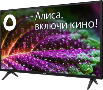 Телевизор LED BBK 32" 32LEX-7249/TS2C (B) Яндекс.ТВ черный HD 60Hz DVB-T2 DVB-C DVB-S2 USB WiFi Smart TV (RUS) - купить недорого с доставкой в интернет-магазине