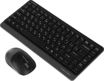Клавиатура + мышь A4Tech Fstyler FG1110 клав:черный/серый мышь:черный/серый USB беспроводная Multimedia (FG1110 GREY) - купить недорого с доставкой в интернет-магазине