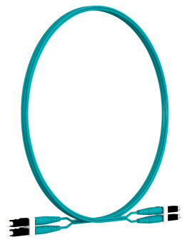 Патч-корд Panduit FZ2ELLNLNSNM002 2x50/125 OM4 LC дуплекс-LC дуплекс 2м LSZH аквамарин - купить недорого с доставкой в интернет-магазине