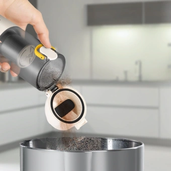 Пылесос ручной Kitfort КТ-5199 90Вт белый/серый - купить недорого с доставкой в интернет-магазине