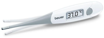 Термометр электронный Beurer FT15/1 белый/серый - купить недорого с доставкой в интернет-магазине