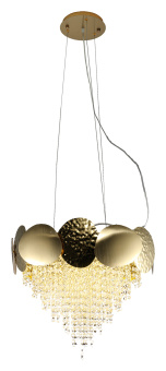 Люстра Hiper Gloria H165-3 подвес. золотистый - купить недорого с доставкой в интернет-магазине