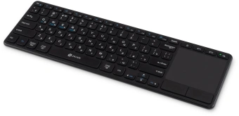 Клавиатура Оклик K614W черный USB беспроводная slim Multimedia Touch (1979327) - купить недорого с доставкой в интернет-магазине