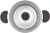 Кастрюля Rondell Coffee Bean RDS-1645 5.7л. d=24см (с крышкой) стальной - цена, купить или заказать с доставкой в интернет-магазине Кастрюля Rondell Coffee Bean RDS-1645 5.7л. d=24см (с крышкой) стальной - купить недорого с доставкой в интернет-магазине