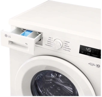 Стиральная машина LG F2Y1NS3W.ABWPCOM класс: A загр.фронтальная макс.:6кг белый инвертор - купить недорого с доставкой в интернет-магазине
