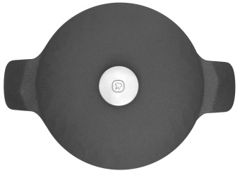 Кастрюля Rondell ArtDeco RDA-1254 4.8л. d=24см (с крышкой) черный - цена, купить или заказать с доставкой в интернет-магазине Кастрюля Rondell ArtDeco RDA-1254 4.8л. d=24см (с крышкой) черный - купить недорого с доставкой в интернет-магазине