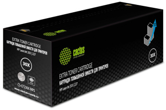 Картридж лазерный Cactus CS-CF230X-MPS CF230XX черный (5000стр.) для HP LJ 203/227 - купить недорого с доставкой в интернет-магазине