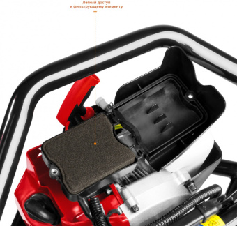 Мотобур Зубр МБ2-250 профес. 2-х такт. 1800Вт 2.45л.с. 52см3 8800об/мин - купить недорого с доставкой в интернет-магазине