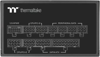 Блок питания Thermaltake ATX 1000W Toughpower GF3 Gen.5 80+ gold 24pin APFC 135mm fan 12xSATA Cab Manag RTL - купить недорого с доставкой в интернет-магазине