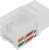 Модуль Lanmaster TWT-OK45UTP/5E-WH информ. KeystoneRJ45 кат.5E UTP бел. (упак.:1шт) - купить недорого с доставкой в интернет-магазине