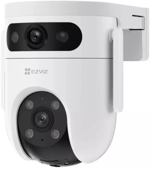 Камера видеонаблюдения IP Ezviz CS-H9C (5МР+5МР) Wi-Fi 2.8-6мм цв. корп.:белый - купить недорого с доставкой в интернет-магазине
