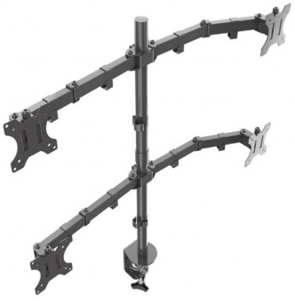 Кронштейн для мониторов Onkron D421E черный 13"-32" макс.32кг настольный поворот и наклон - цена, купить или заказать с доставкой в интернет-магазине Кронштейн для мониторов Onkron D421E черный 13"-32" макс.32кг настольный поворот и наклон - купить недорого с доставкой в интернет-магазине