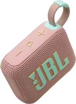 Колонка порт. JBL Go 4 розовый 4.2W 1.0 BT 850mAh (JBLGO4PINK) - купить недорого с доставкой в интернет-магазине