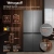 Холодильник Weissgauff WCD 450 Bru Steel Glass NoFrost Inverter 3-хкамерн. сталь инвертер - цена, купить или заказать с доставкой в интернет-магазине Холодильник Weissgauff WCD 450 Bru Steel Glass NoFrost Inverter 3-хкамерн. сталь инвертер - купить недорого с доставкой в интернет-магазине