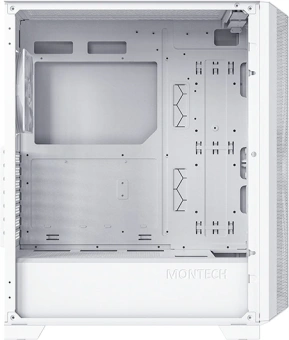 Корпус Montech Sky One Lite белый без БП ATX 3x120mm 2xUSB3.0 1xUSB3.1 audio bott PSU - купить недорого с доставкой в интернет-магазине