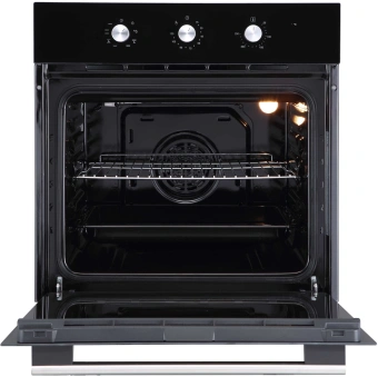 Духовой шкаф Электрический Evelux EO 620 B черный - купить недорого с доставкой в интернет-магазине