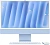 Моноблок Apple iMac A3247 24" 4.5K M4 8 core (4) 16Gb SSD256Gb 8 core GPU macOS WiFi BT 143W клавиатура мышь Cam синий 4480x2520