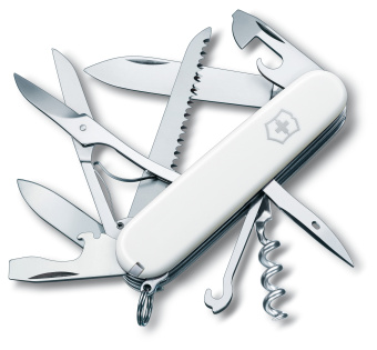 Нож перочинный Victorinox Huntsman (1.3713.7) 91мм 14функц. белый карт.коробка - купить недорого с доставкой в интернет-магазине