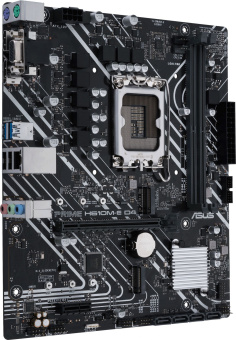Материнская плата Asus PRIME H610M-E D4-CSM Soc-1700 Intel H610 2xDDR4 mATX AC`97 8ch(7.1) GbLAN+VGA+HDMI+DP - купить недорого с доставкой в интернет-магазине